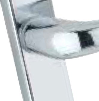 Mila Pro-secure - Silver Door Handle