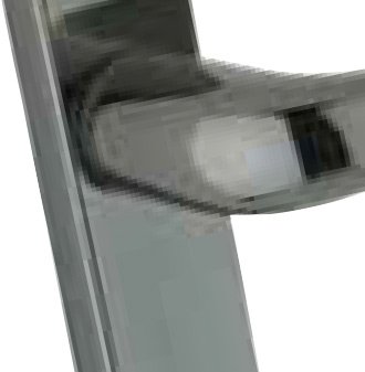 Mila Pro-secure - Smokey Chrome Door Handle